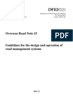 Road Note 15 - Design and Operation of Road Management Systems PDF