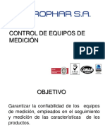 Capacitación Equipos de Medición