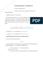 Inecuaciones Linelaes y Cuadraticas