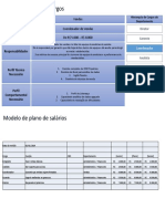 Modelo Plano Cargos e Salarios