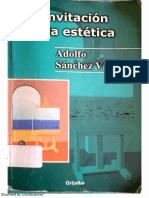 Antología 04 - Sánchez Vázquez - Invitación A La Estética PDF