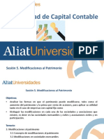 Clase 5 Modificaciones Al Capital Contable (Teoría) PDF