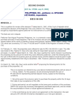 San Miguel Properties Phil Inc Vs Huang G.R. No. 137290 July 31, 2000