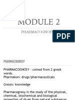 Pharmacognosy SPC