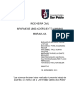 Copia de INFORME LB02-COEFICIENTE MANNING-DUWAN