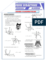 Funciones Cuadráticas para Quinto de Secundaria