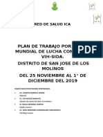 Plan de Trabajo de Salud Molinos