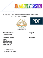 Library Management System Class XII