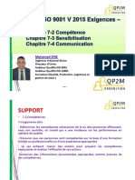 ISO9001V2015 - Support 7-2 & 7-3 & 7-4