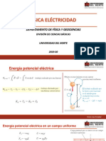 Energía Potencial Eléctrica. Potencial Eléctrico. Cálculo de Potencial Eléctrico