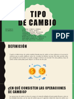 Tipos de Cambio