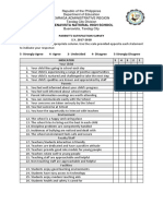 Parent Satisfaction Survey