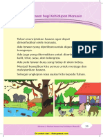 Subtema 2 Manfaat Hewan Bagi Kehidupan Manusia PDF