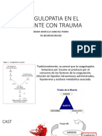 COAGUlOPATíA EN EL PACIENTE CON TRAUMA