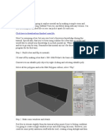 Tutoriale Pentru Incepatori in 3DS MAX