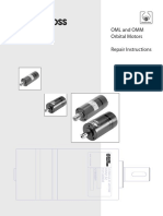 Orbital Motor OML OMM Repair Instruction