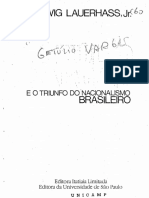 LAUERHASS JR Ludwig Getulio Vargas e o Triunfo Do Nacionalismo Brasileiro Trechos PDF