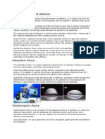 Mechanical Theory of Adhesion