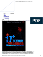 17 Plus Teknik Terlarang Manipulasi Pikiran (Putu Yudiantara, Penulis