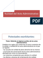 Nulidad Del Acto Adm