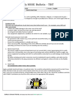 HSE Bulletin - Electrical Hand Tools