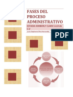 Fases Del Proceso Administrativo PDF