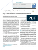 2019 Control de La Diabetes Mellitus Tipo 2 Basándose en El Empoderamiento Del Paciente