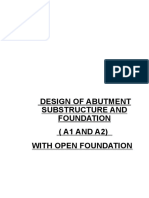 Abutment Design - NOTES