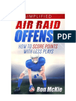 Simplified Air Raid Offense How To Score Points With Less Plays Ebook