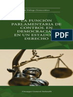 Giuseppe Graterol Stefanelli - La Función Parlamentaria de Control en Democracia y en Un Estado de Derecho PDF