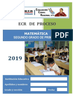 Matematica Ecr de Proceso 2do de Primaria 2019