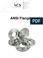 Tabel Data Ansi Flange