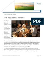 The Aquarian Sadhana - 3HO Foundation