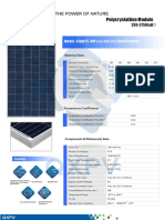 Ficha Técnica PANEL 275W