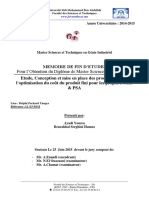 Etude, Conception Et Mise en P - Ayadi Yousra - 2996 PDF