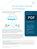 Cisco SD Wan and Umbrella