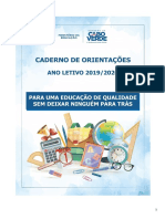 Caderno de Orientacoes Ano Letivo 2019-20