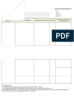 Formato MATRIZ DE PLANES DE ESTUDIO CETPRO - REGIONES