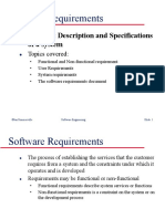 Chapter 6 - Software Requirements