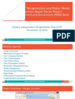 SMART Plan Beach Corridor Presentation - CITT 12.18.2019