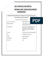 Project Profile On Metal Casting