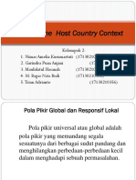 IHRM in The Host Country Context KELOMPOK 2