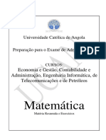 Apontamentos para o Texte de Admissão 2018