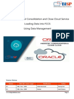 Oracle FCCS Data Load Using Data Management