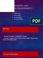 Horizontal and Vertical Plane