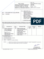 NK - 008 Approved Procedure For STEAM BLOWING of North Karanpura