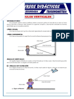 Ángulos Verticales para Cuarto de Secundaria