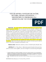 MARTON-Scarlett.-Nietzsche e o Problema Da Medicina em Ecce Homo