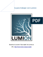 Guía Rápida para Trabajar Con Lumion