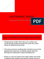 GEOTHERMAL ENERGY PowerPoint